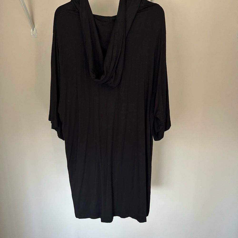 🧡5/$25🧡La SENZA Black Robe-NO WRAPPING TIE - Picture 4 of 4